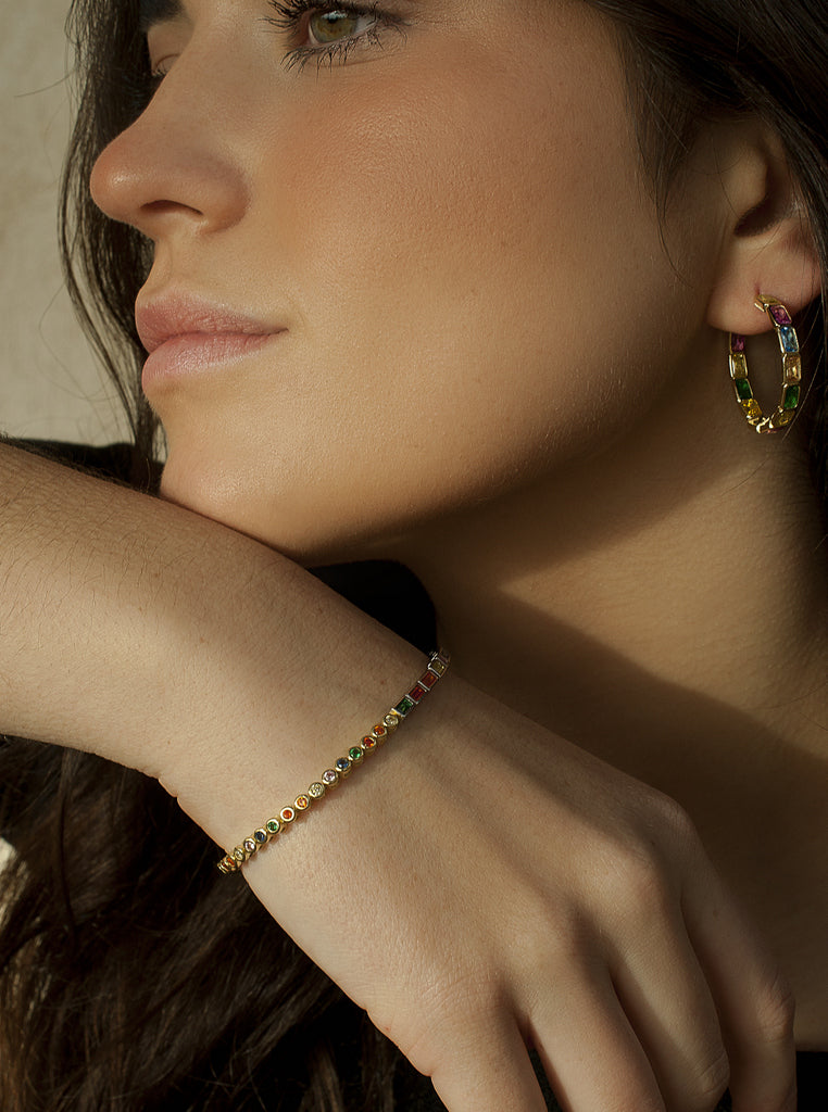 bracelets avec LINEARGENTbicolore argent LINEARGENT