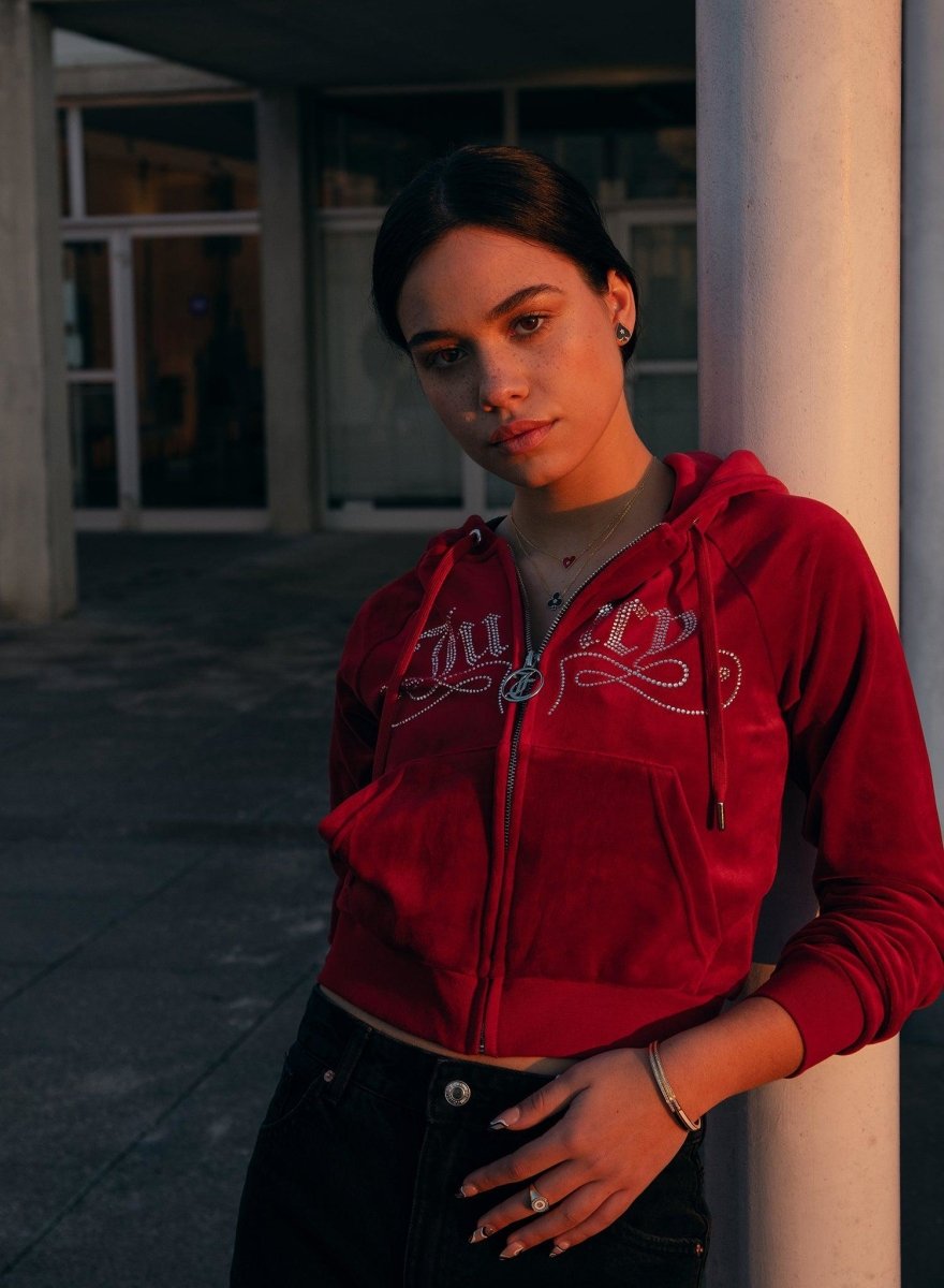 bague timbre design circulaire émail blanc avec zircons