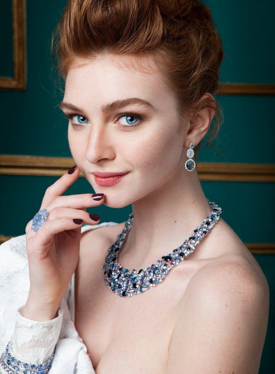 Bagues avec pierres design fleur de LINEARGENT