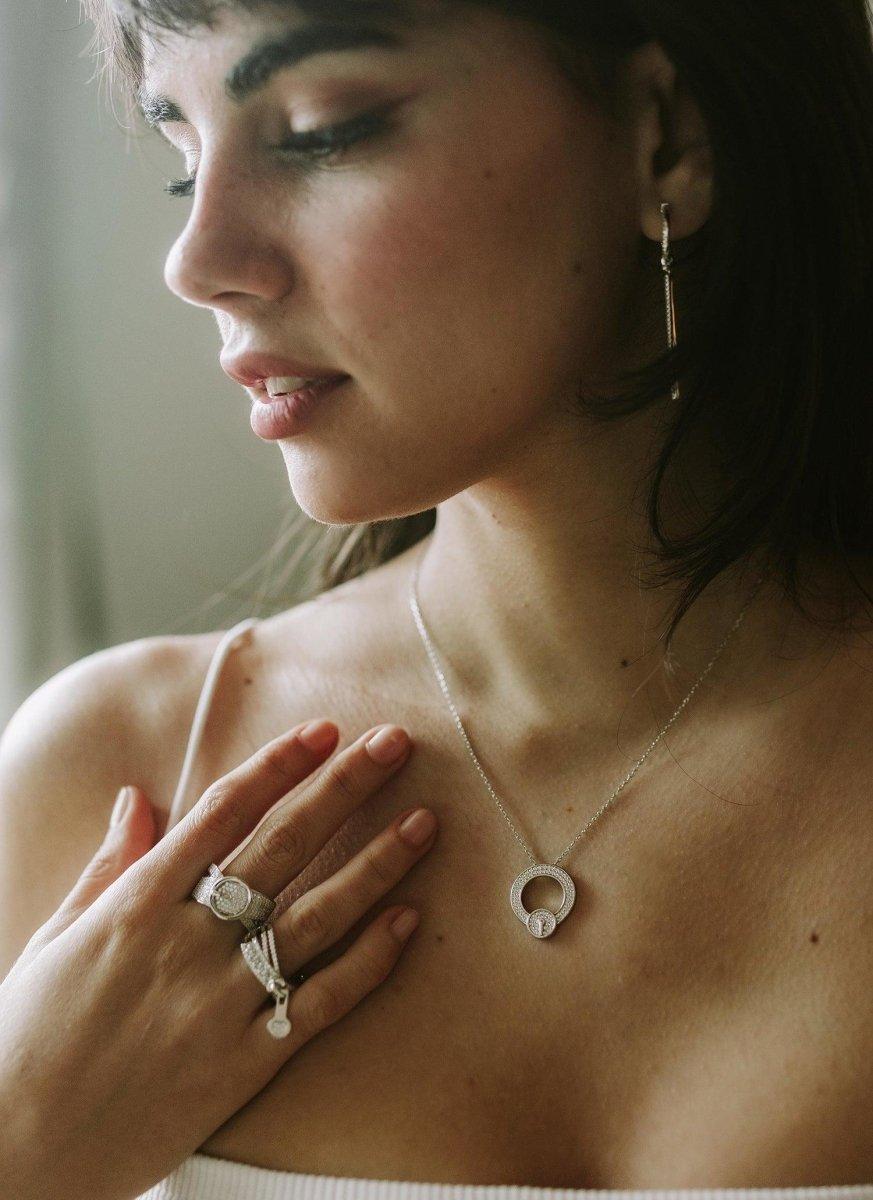 pendentif brillante design de LINEARGENT