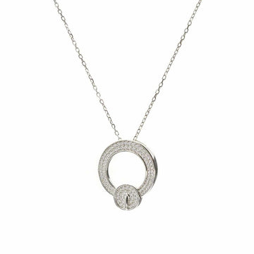 Colgante brillante diseño de hebilla circular