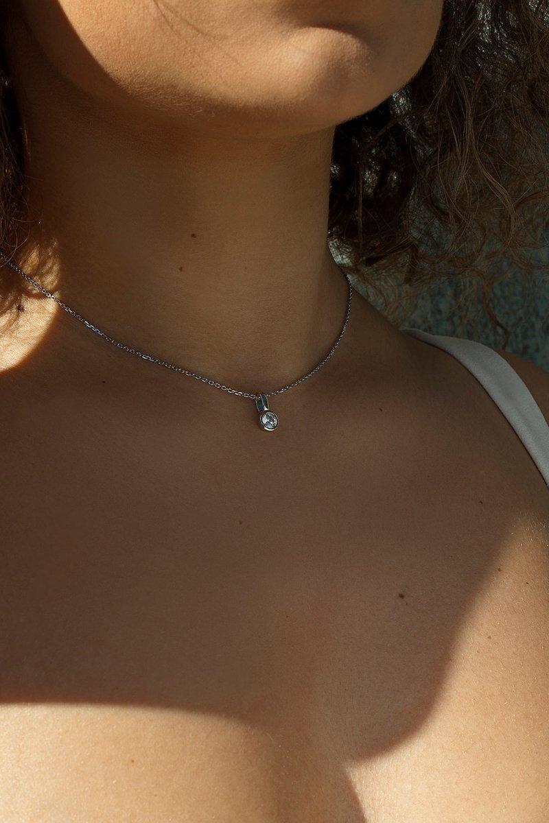 petits pendentifs design rond LINEARGENT