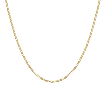 Collares cortos de plata dorado diseño cadena