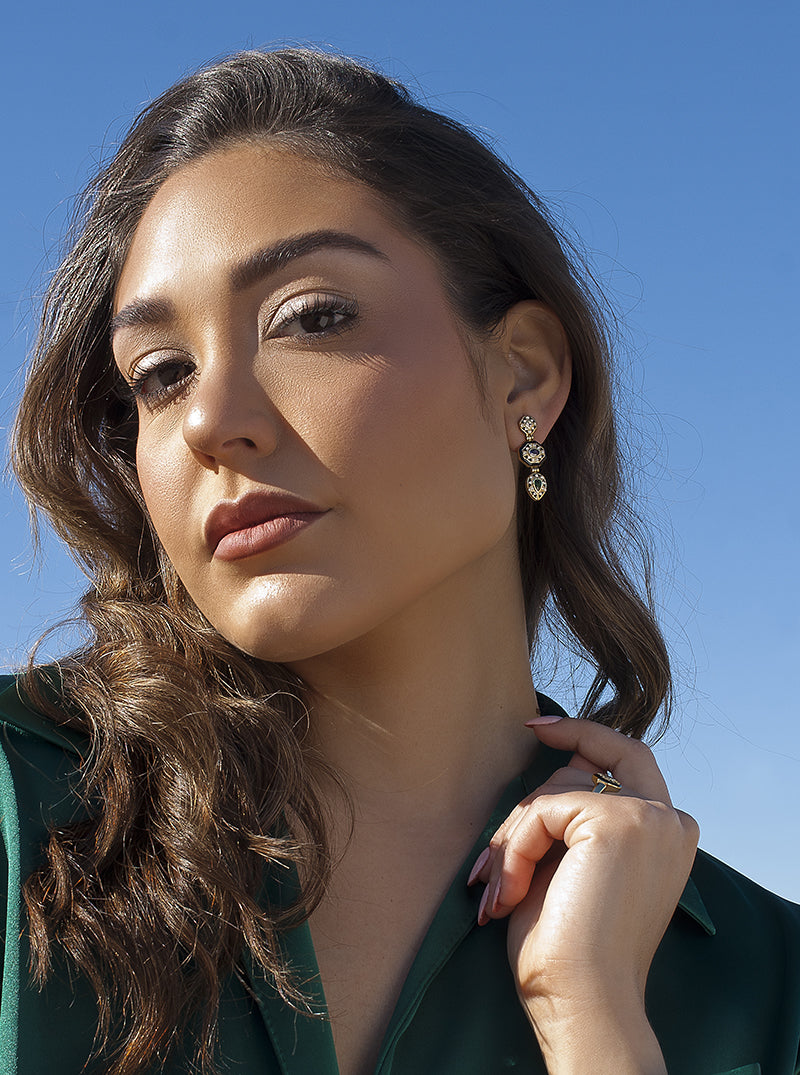 earrings original design Geometric style Ethnic