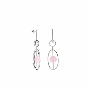 Pendientes originales estilo palillo con motivos geométricos
