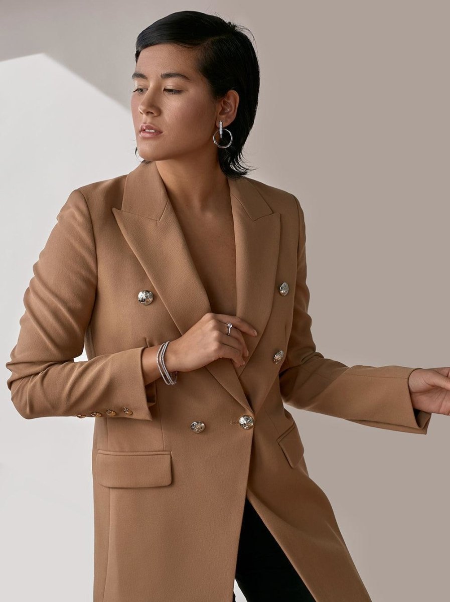 bracelet riviere de argent zircons blanc en LINEARGENT