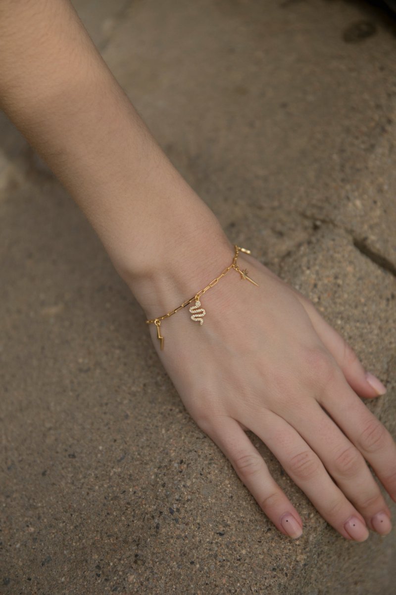 bracelets with pendants silver with pendants design of multi charm