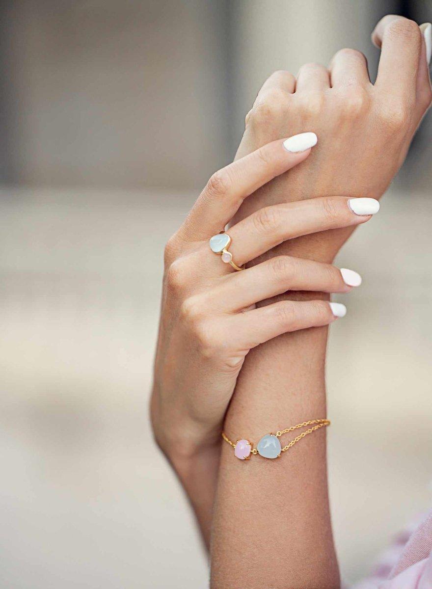 bracelets avec de argent design bulle LINEARGENT