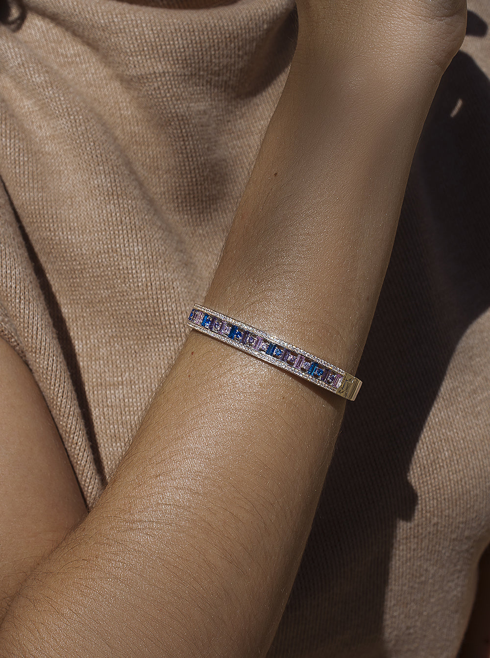 bracelets bracelet design LINEARGENT gems multicolored