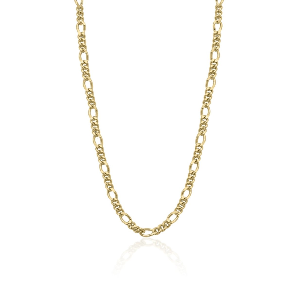 Collar · Collar cadena bañada en oro diseño de eslabones