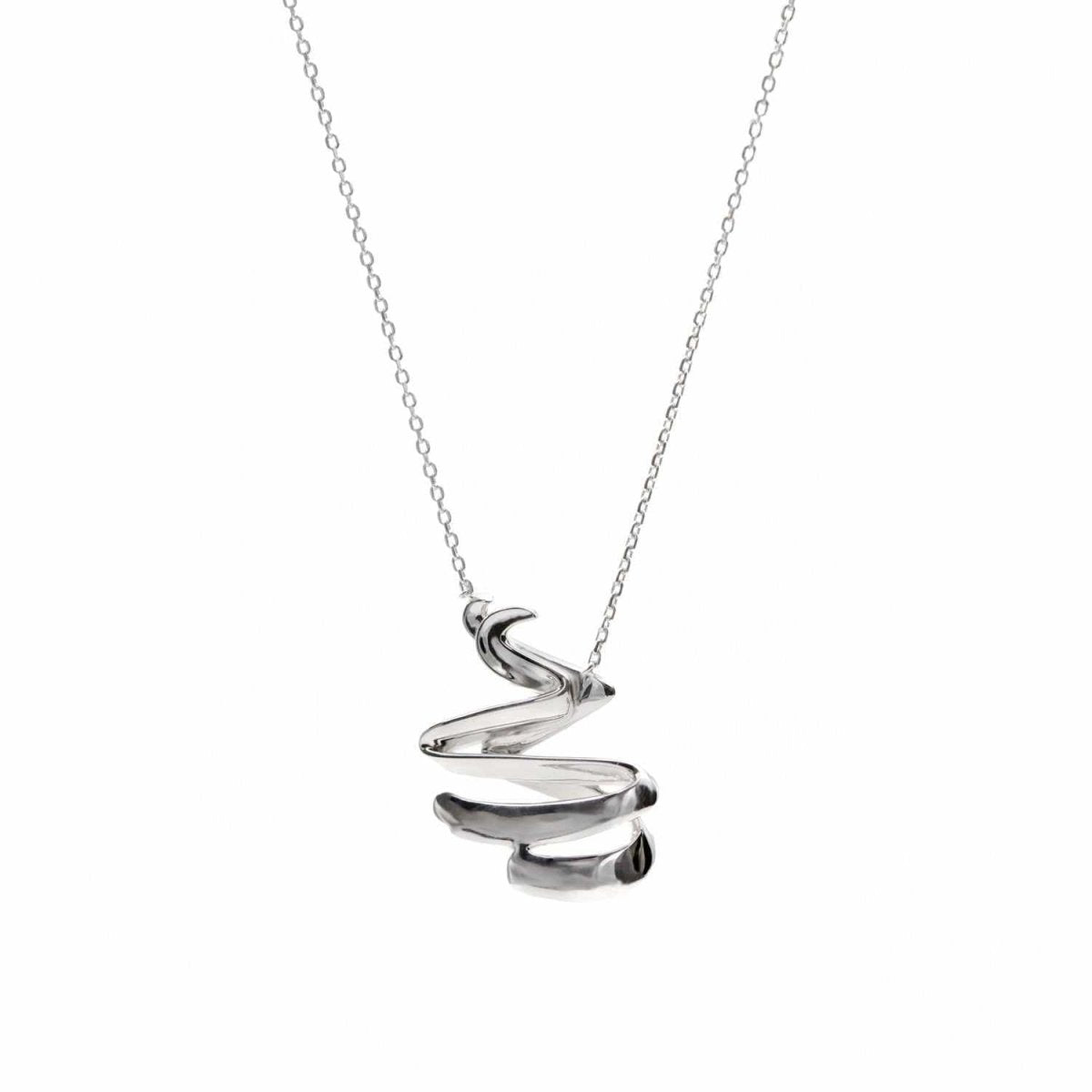 Necklace - Necklaces - Original silver necklaces with snake design