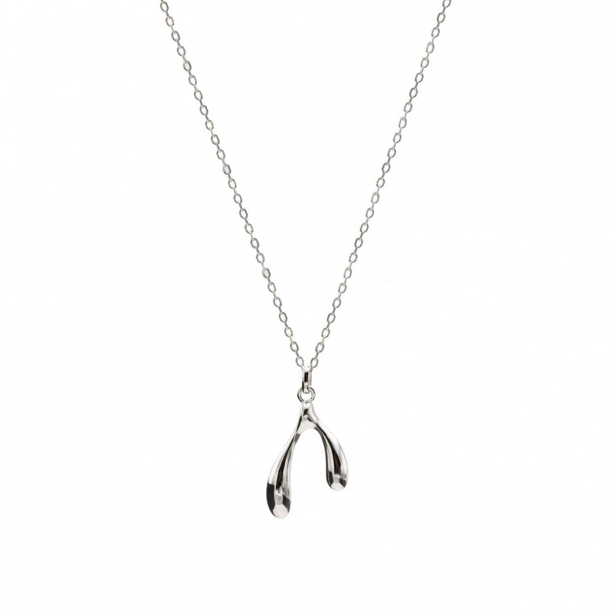 Necklaces - Original silver necklaces woman double teardrop design